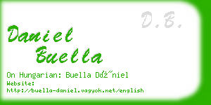 daniel buella business card